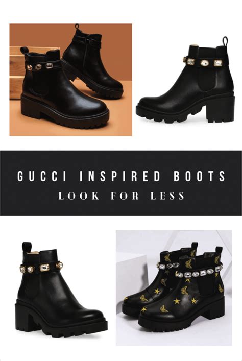 gucci star boots dupe|gucci soho disco dupes.